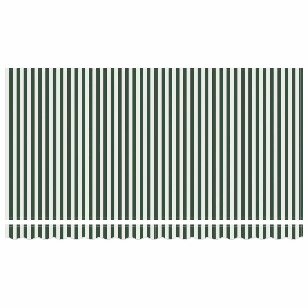 Tenda Retrattile Verde 400 x 200 cm Tessuto 3329906