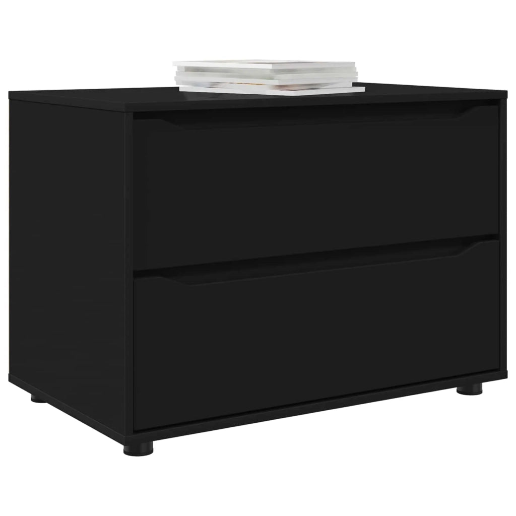 Armadio Nero 80 x 48 x 57 cm Legno multistrato 888818
