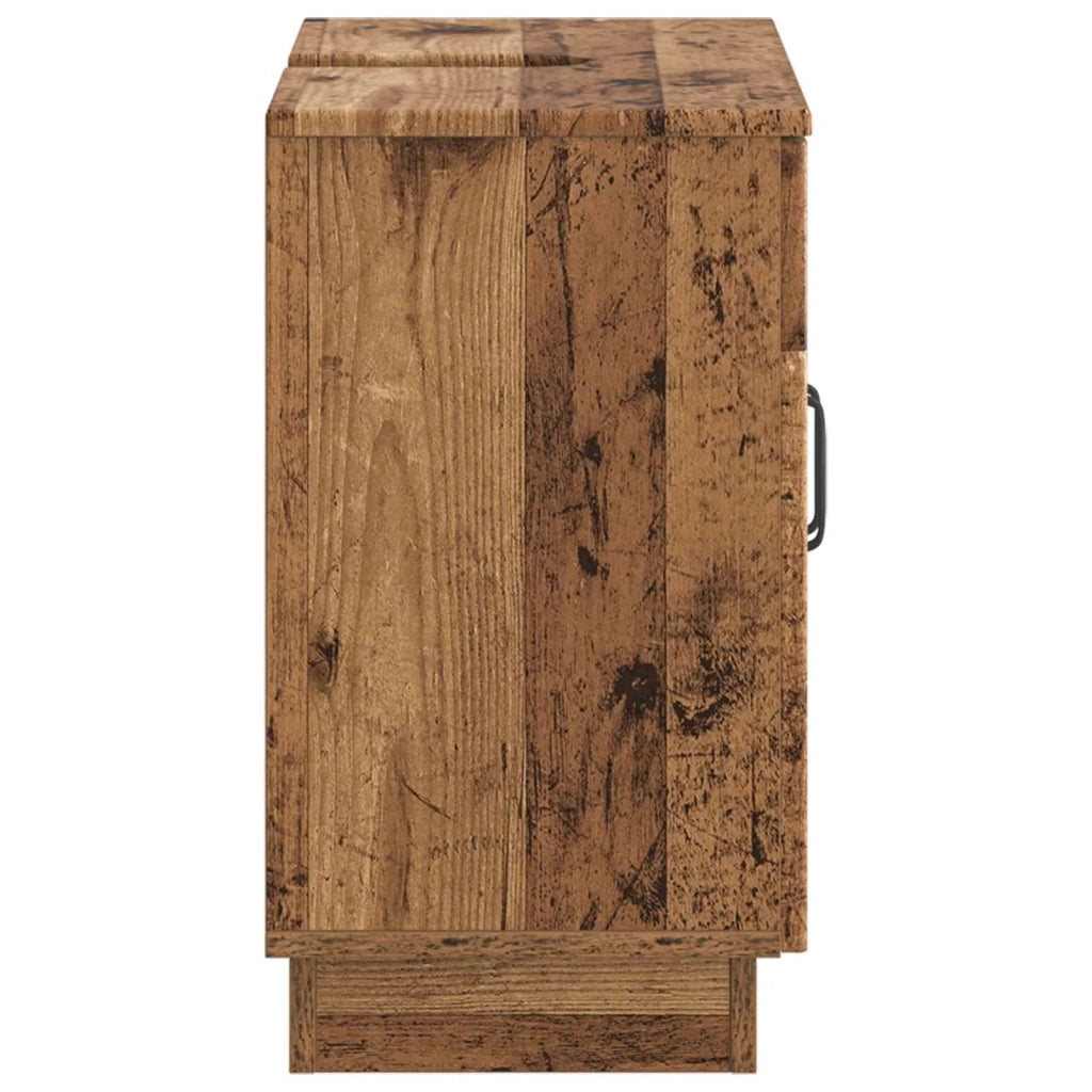 Armadio per Lavabo da Bagno HOORN Legno antico 897233