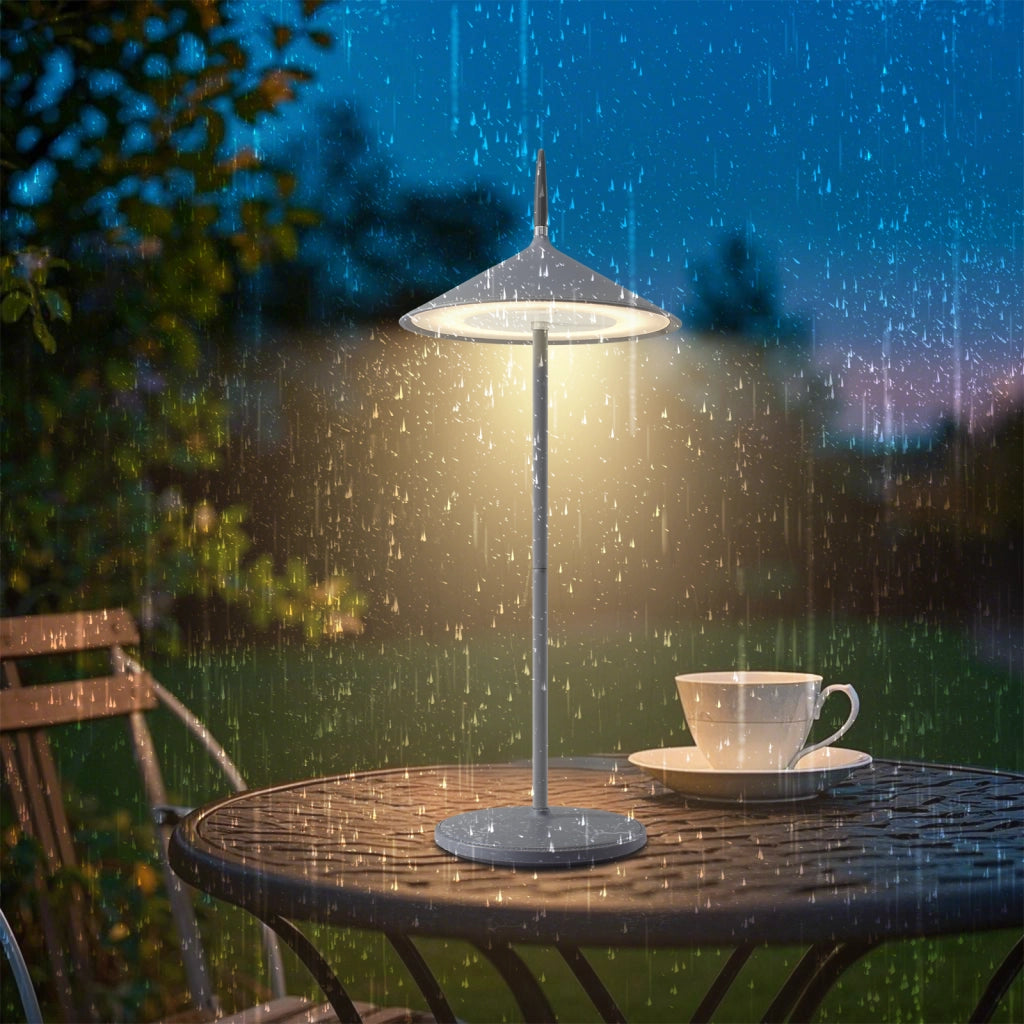 ZMH Lampada da tavolo LED moderna ricaricabile touch dimmerabile per esterni giardino