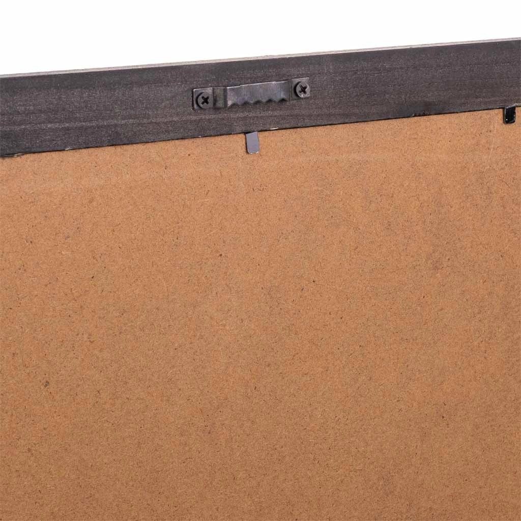 Cornice in legno e tessuto stampato