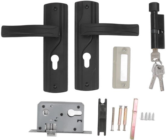 Cilindro di Acciaio a Manganese Premium - Set di Chiave per la Ruota di Sicurezza - Chiave per la Ruota di Sicurezza Universale - Chiave per la Ruota di Sicurezza per Camera da Letto - Chiave per la Ruota di Sicurezza per Bagno - Incluso 3 Chiavi