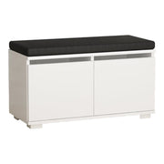 Scarpiera in legno "Drago" - 80 x 35 x 42 cm - Bianco