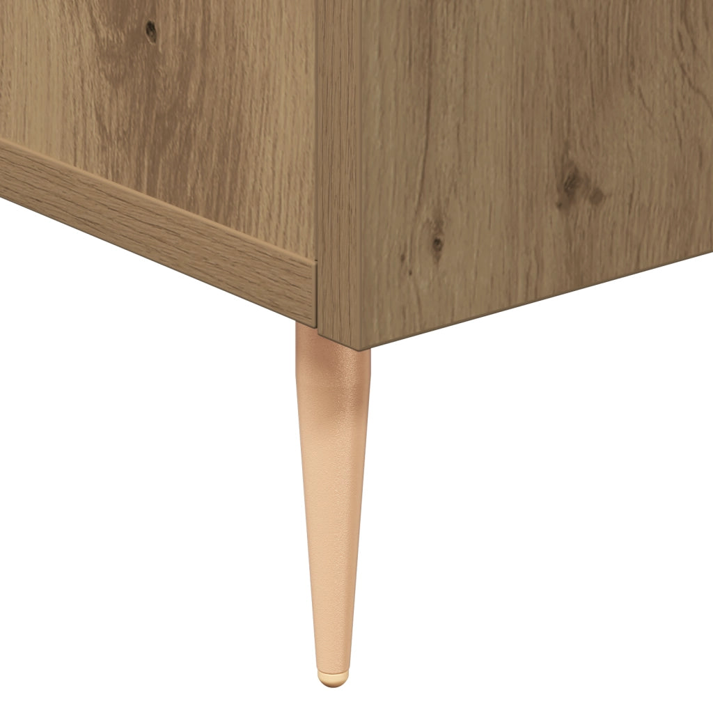 Sideboard Artisan Oak 90x34x80 cm in Legno Ingegnerizzato