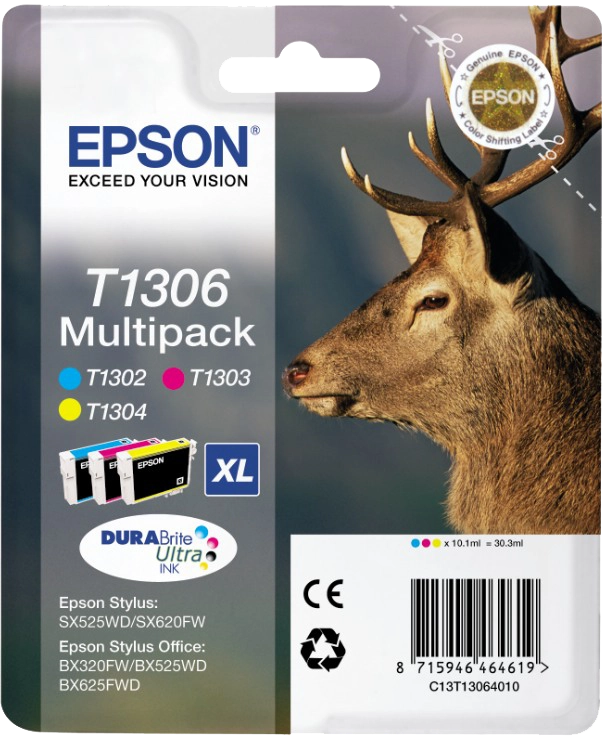 Epson Stag Multipack 3 colori