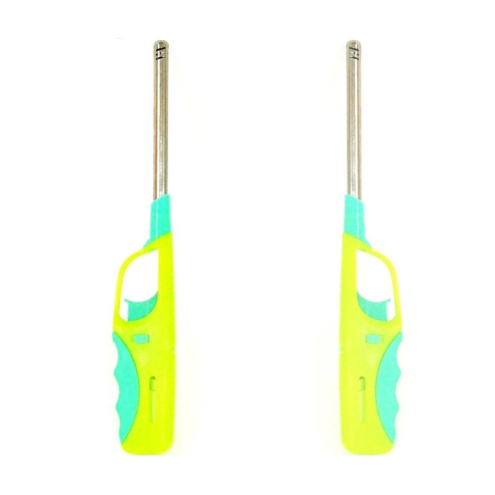 Trade Shop - Accendigas Accendino Ricaricabile Gas Per Fornelli Cucina Fiamma Forno -