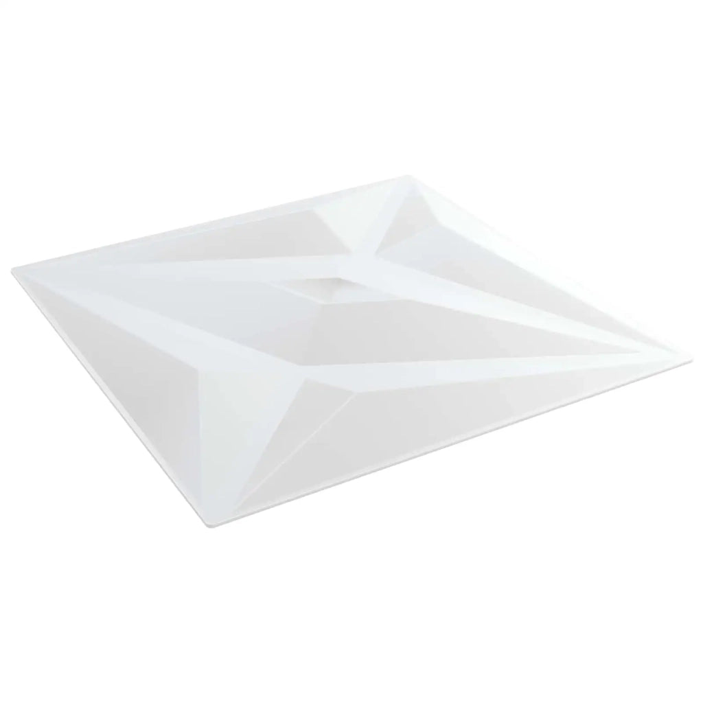Pannelli da parete 24 pz 50 x 50 cm Stella Bianca Schiuma XPS 42046041