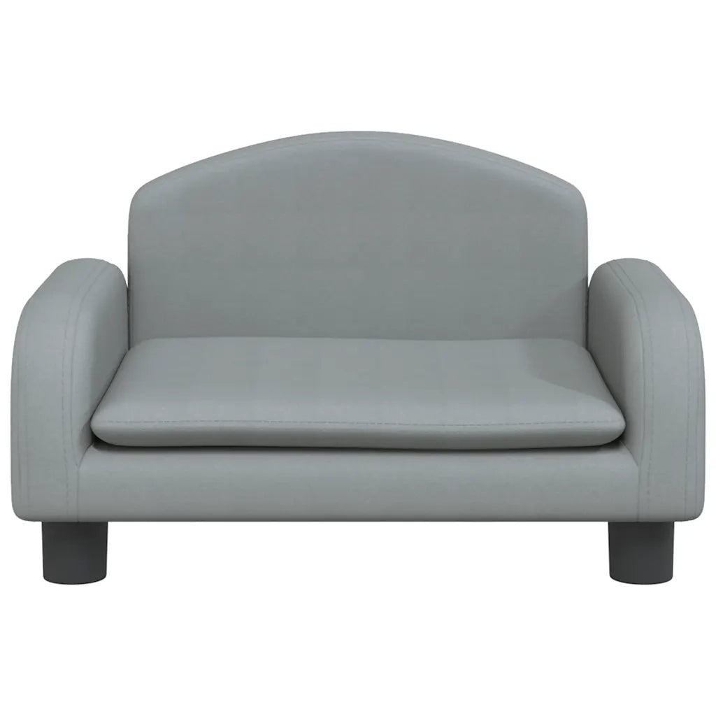 Lettino per Cani Grigio Chiaro 50x40x30 cm in Tessuto CFW6932203