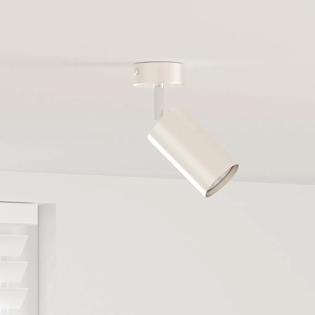 Faretto da soffitto Nichel 6 x 6 x 16 cm Metallo CFW9888406