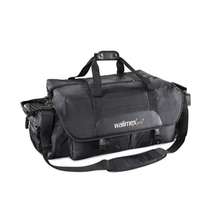 Borsa fotografica XXL, 750 x 340 x 300 mm, Borsone fotografico per flash e fotocamere, con divisori, tasche e passanti per treppiedi