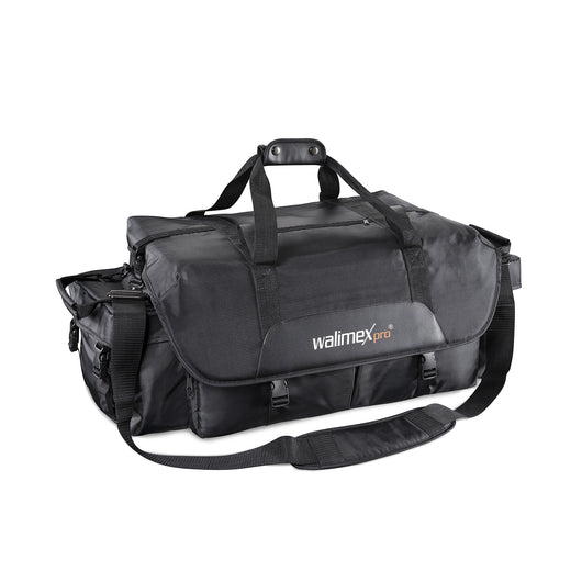 Borsa fotografica XXL, 750 x 340 x 300 mm, Borsone fotografico per flash e fotocamere, con divisori, tasche e passanti per treppiedi