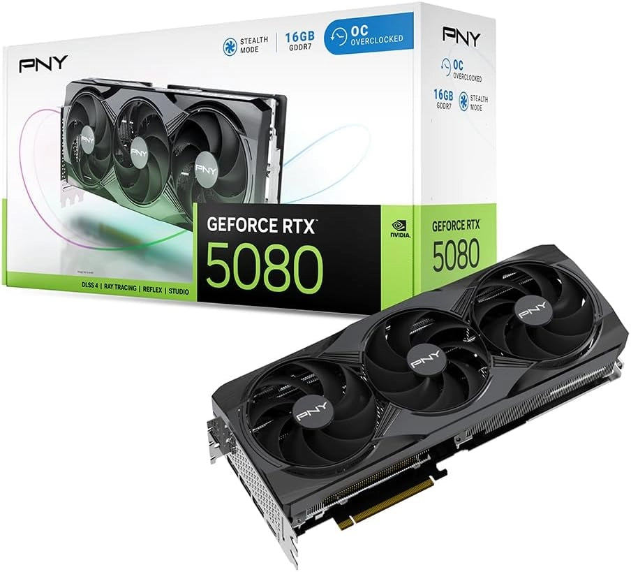 Scheda Grafica GeForce RTX™ 5080 16GB OC Triple Fan DLSS 4