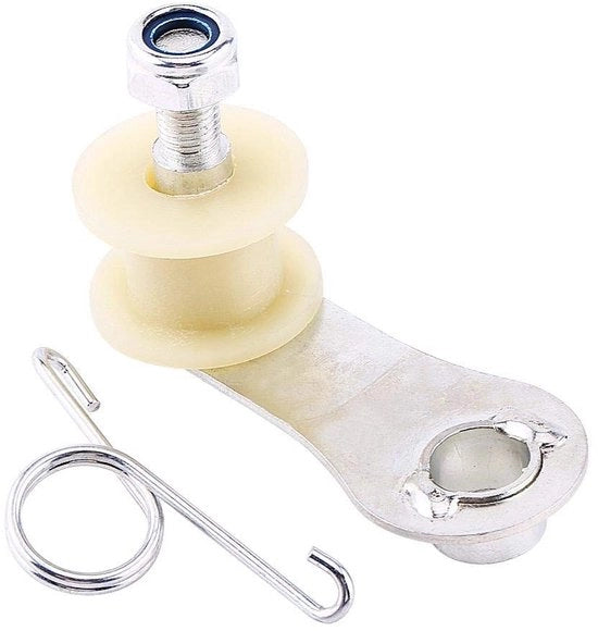 Tendicatena per motocicletta - Kettingspanner - Adatto per Dirt Bike - Inclusa Ossa di ruota - Vite di serraggio - Facile da installare - Tensionatore di catena