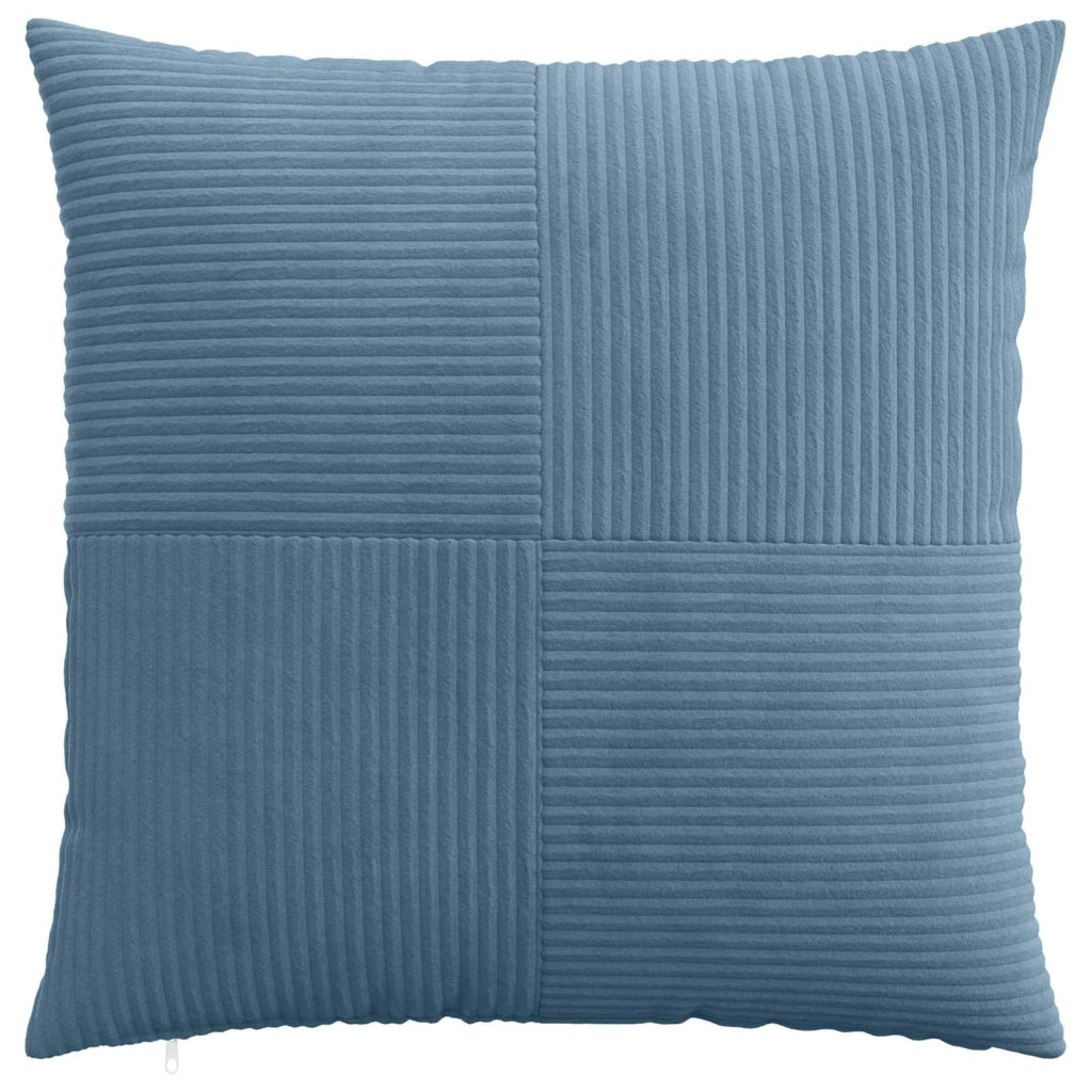 Federa 2 pcs ALMELO Blu 80 x 80 cm corduroy 915695