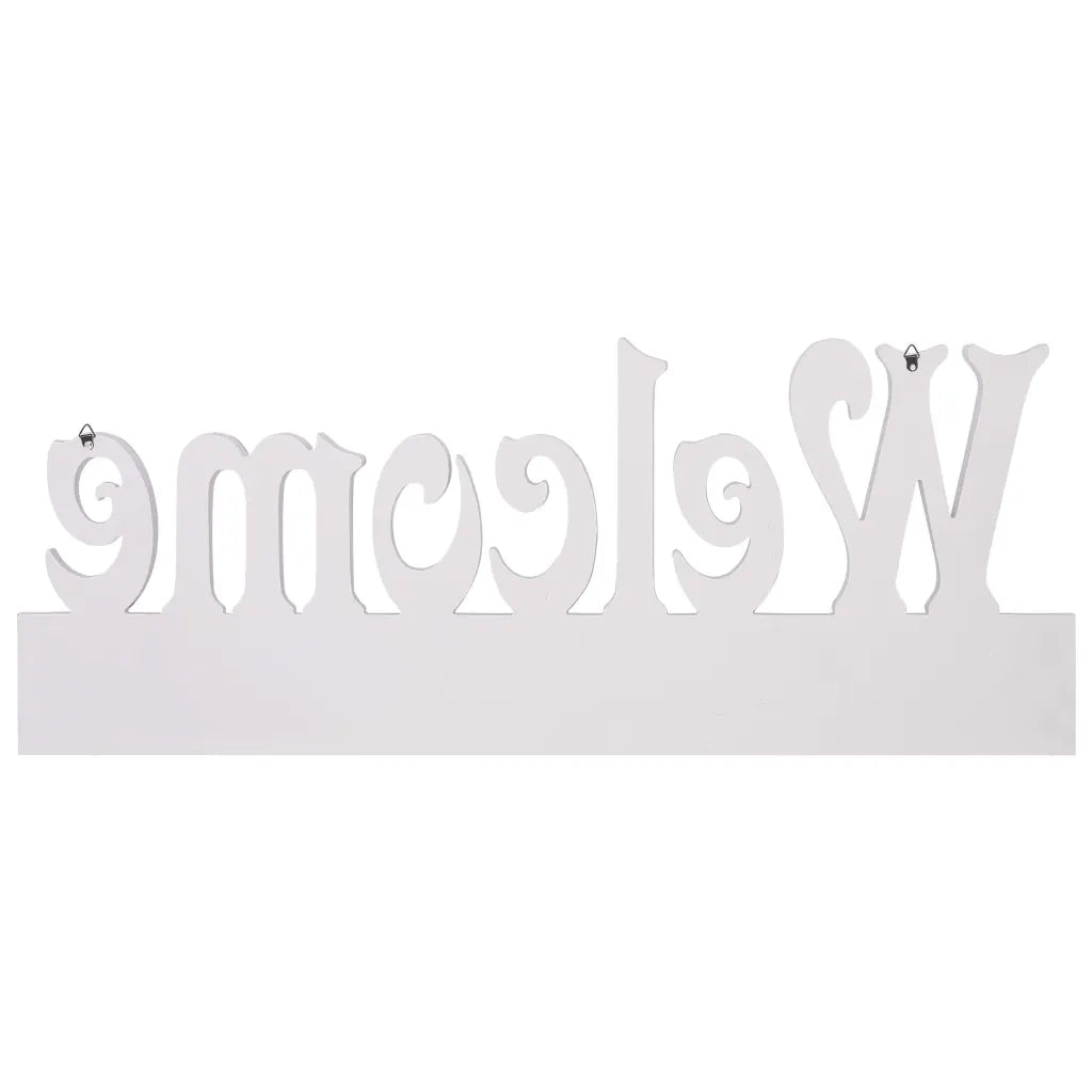 Appendiabiti a Muro WELCOME Bianco 74x29,5 cm CFW6908549