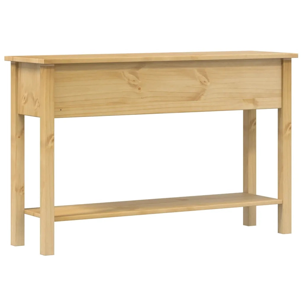 Tavolo Consolle "Corona" 114x34,5x73 cm in Legno Massello di Pino 4005666
