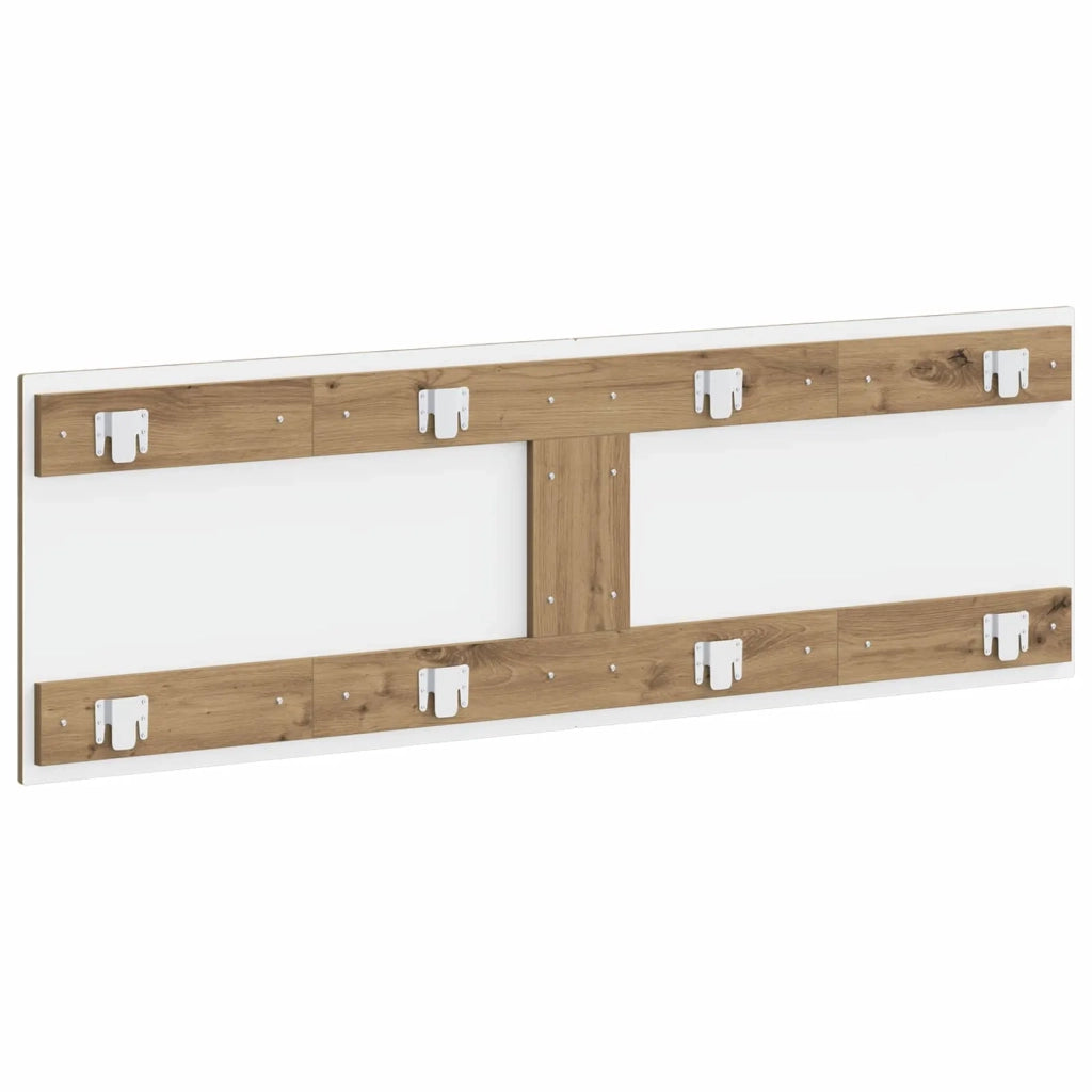Testiera da Muro HOORN Rovere Artigianale Legno ingegnerizzato 897394
