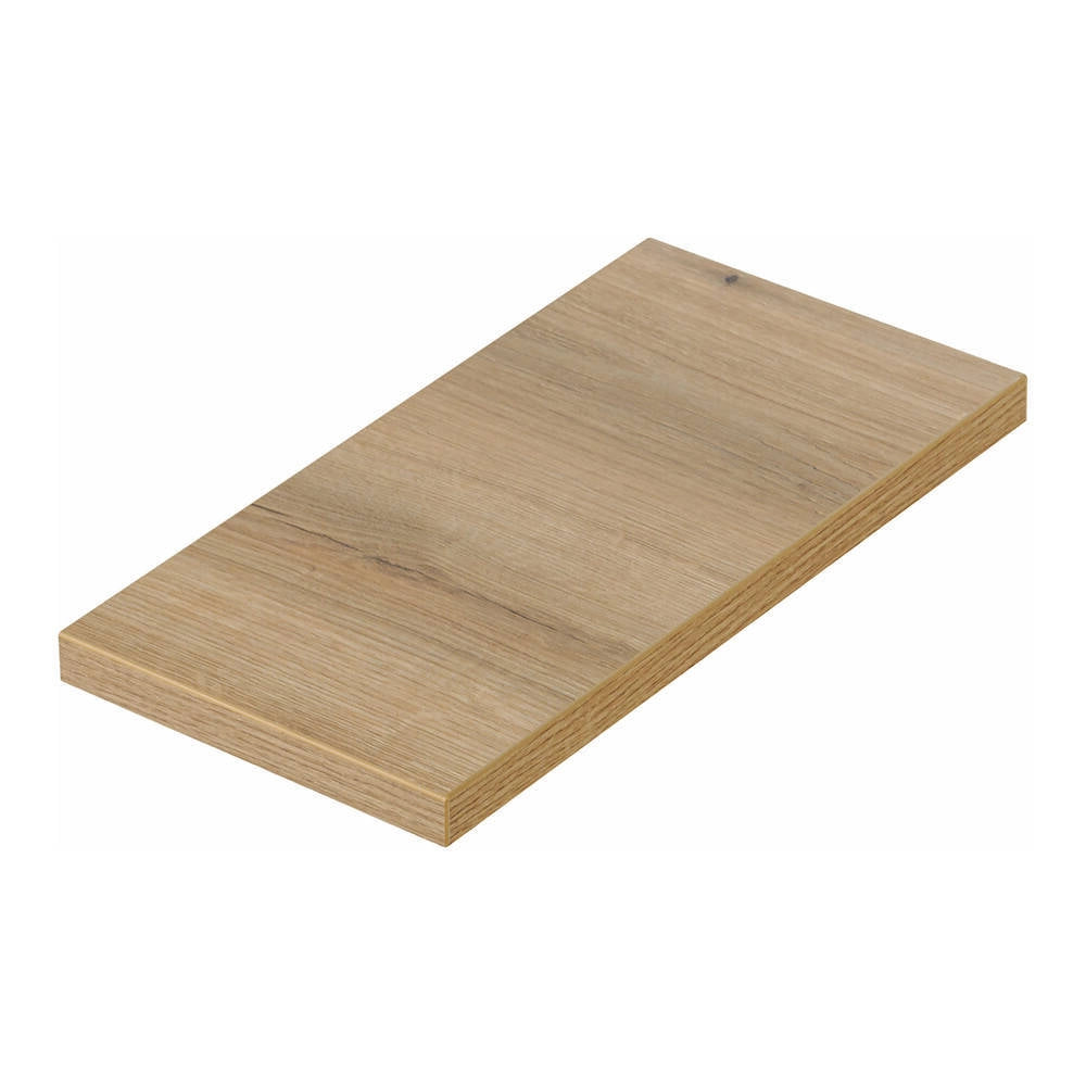 Mobile Pensile da Bagno NEWPORT con Anta e Ripiano 20 x 60 x 40 cm - Effetto Rovere [en.casa]