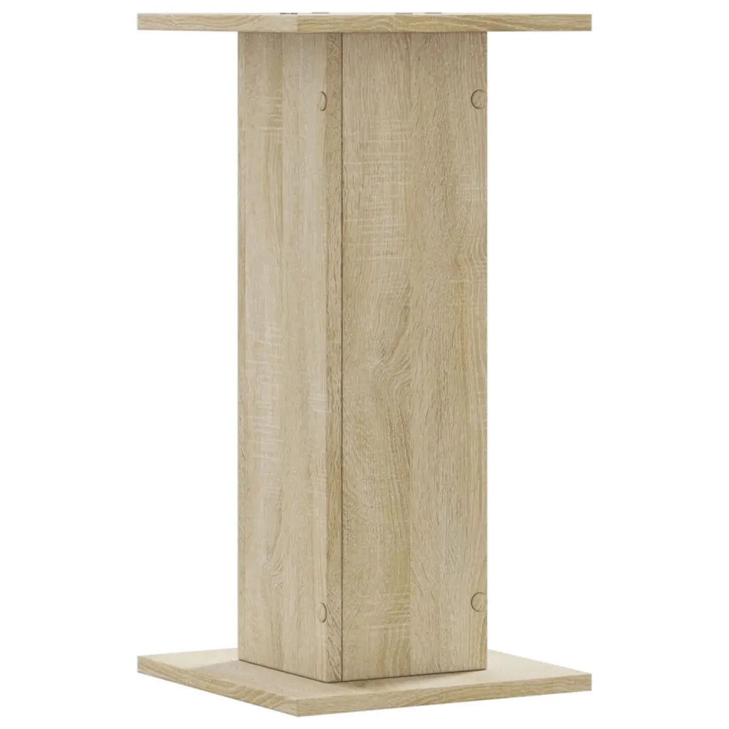 vidaXL Supporti per Piante 2 pz Rovere Sonoma 30x30x60cm in Truciolato