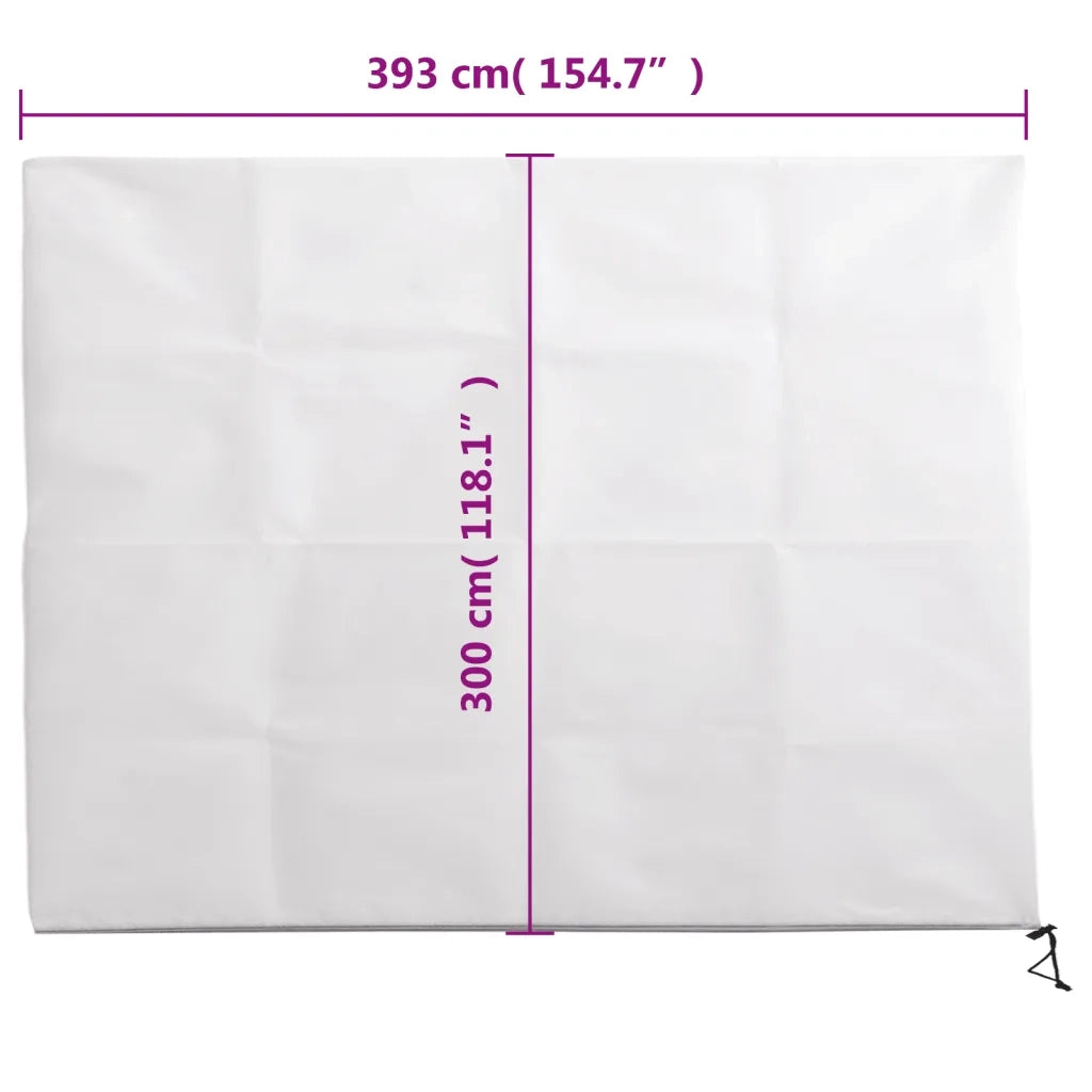 Copertura con Cerniera per Piante 70 g/m2 3,93x3 m CFW4527256