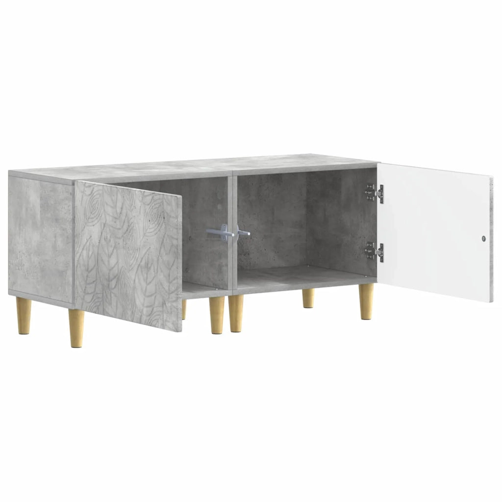 Mobile TV Grigio Cemento Legno ingegnerizzato 897118