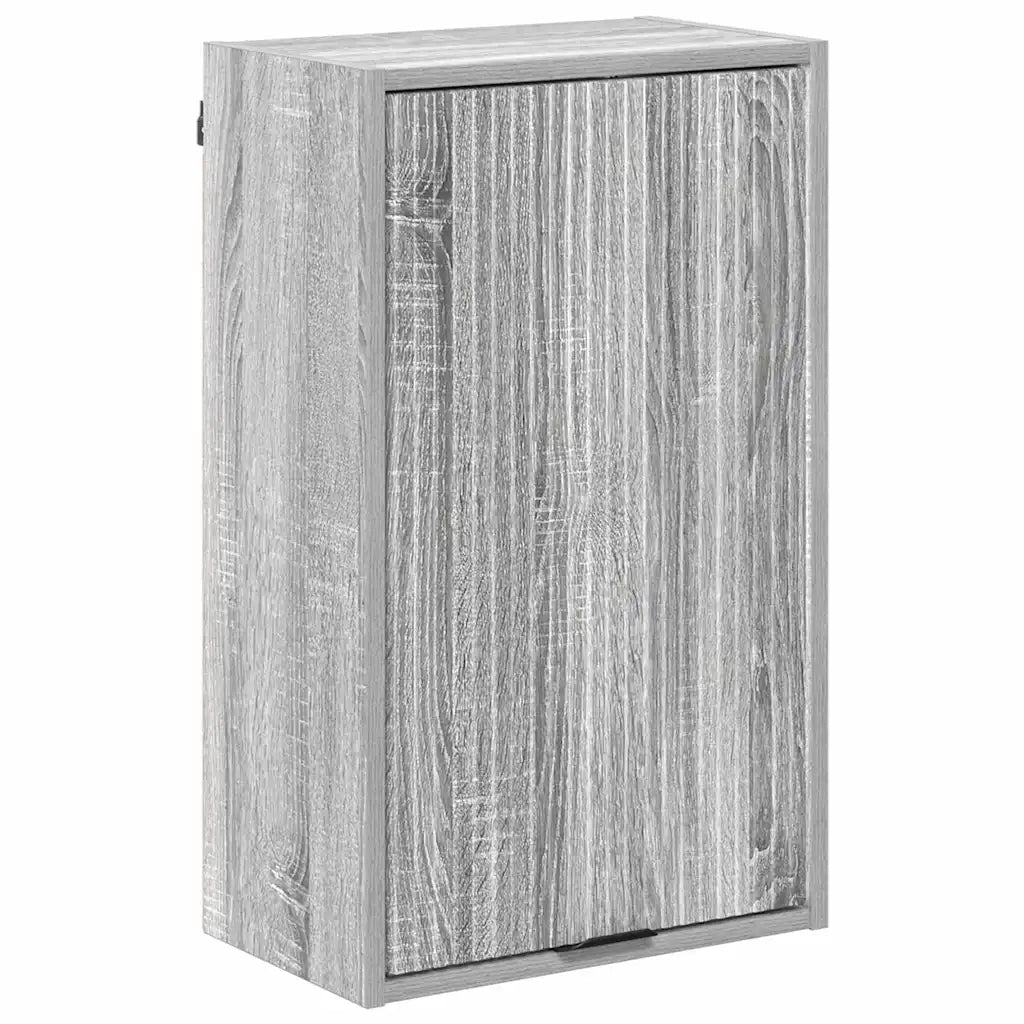 Set di mobili per il bagno con cassetto con porta Grigio Sonoma 3393119
