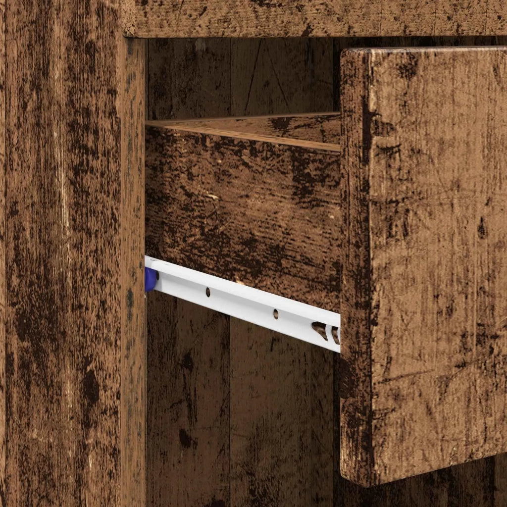 Set di Armadi da Bagno | Armadio da bagno TULUM Legno vecchio 37 x 31,5 x 82 cm