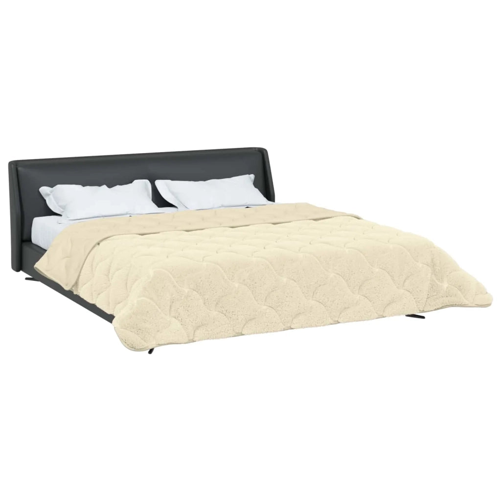 Piumone | Duvet Completo Annuale Trapuntato Crema 200 x 200 cm