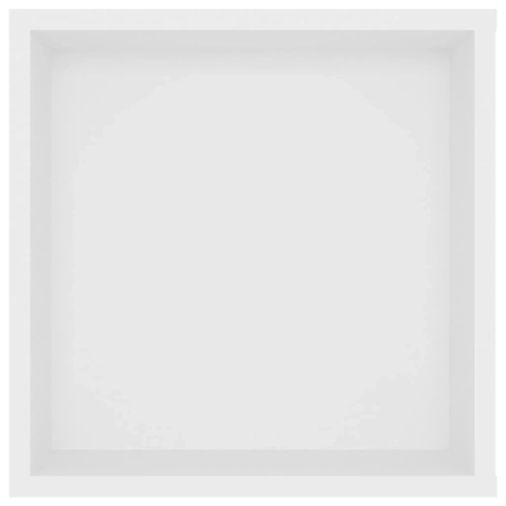 Mobile TV multimediale mensola TV credenza TV montaggio a parete adatto per sala da pranzo soggiorno camera da letto 102 x 35 x 35 cm legno ingegnerizzato bianco 02_0027743