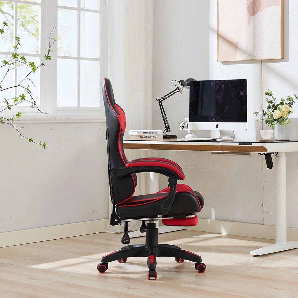 Sedia da gaming ergonomica - Xylo - 360¡ã regolabile con poggiapiedi