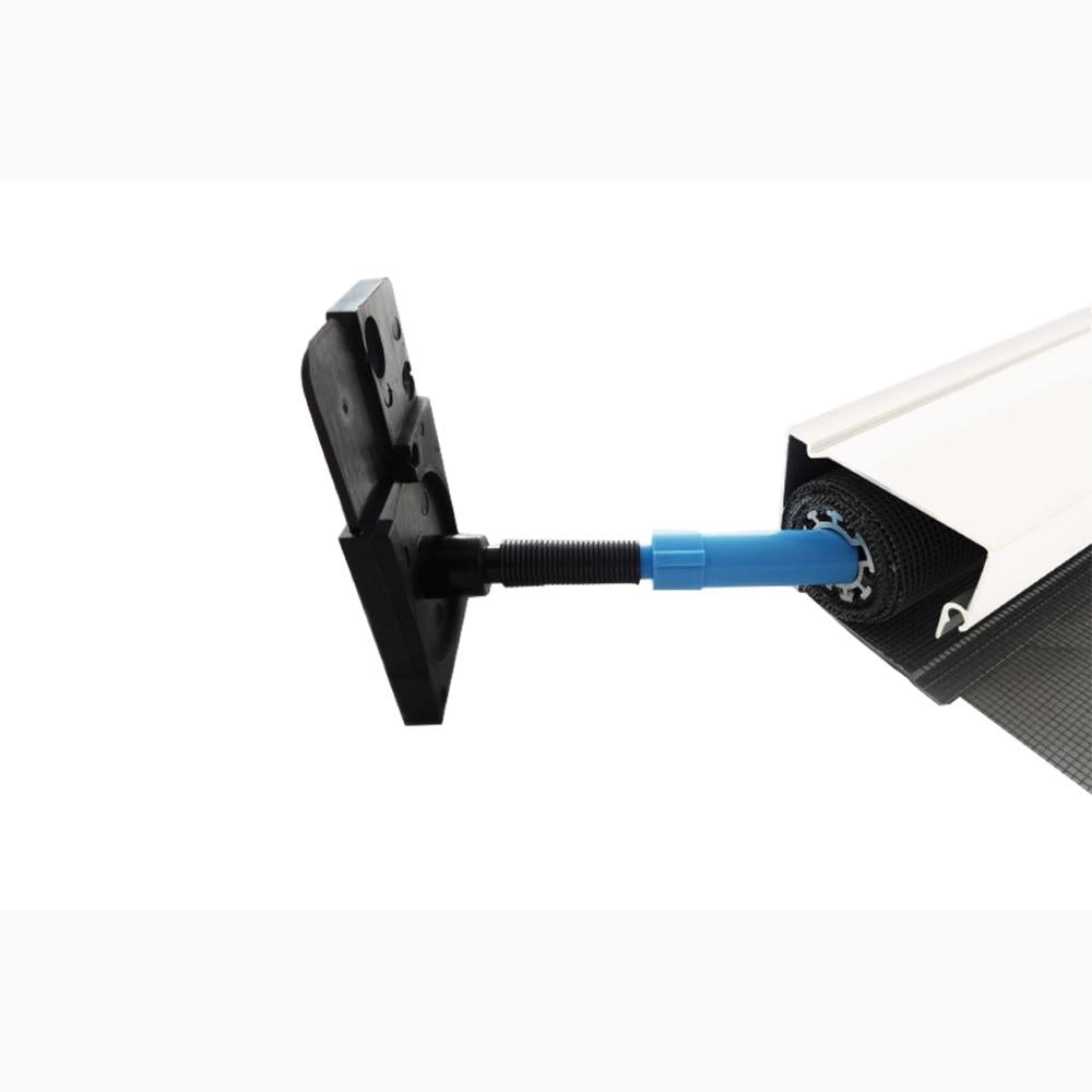 Zanzariera a Rullo Verticale in Fibra di Vetro Riducibile 120x170H cm Telaio Alluminio BIANCO