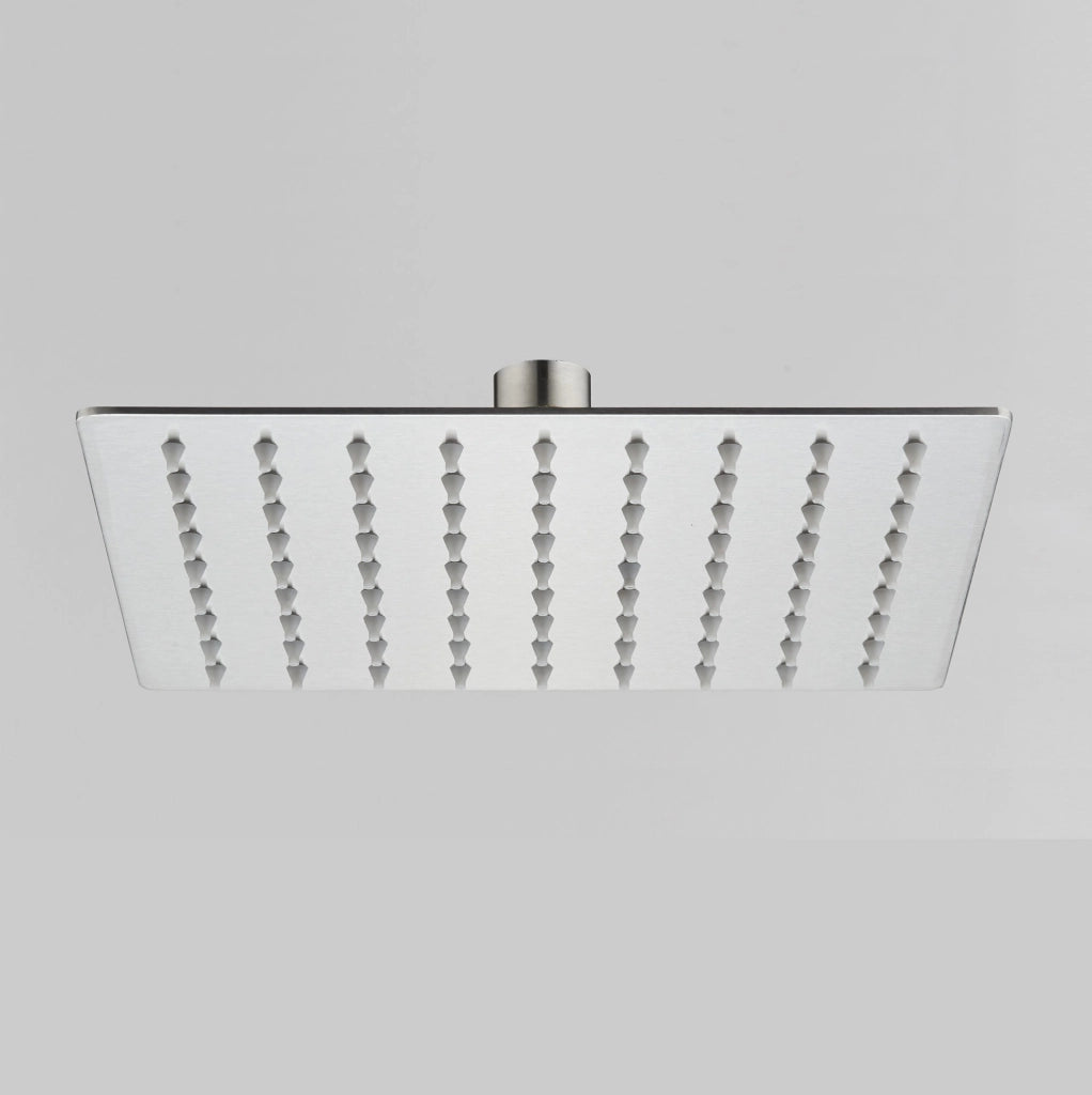 Soffione doccia ultraslim quadrato acciaio inox lucido 25x25 cm IBIZA - Cromato