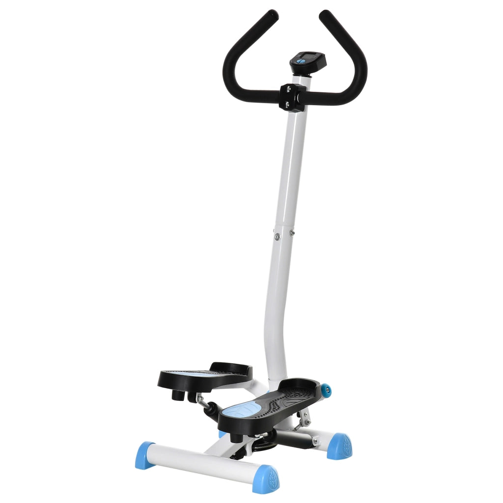 Stepper Fitness con Manubrio ¨C Zephmum ¨C Bianco Blu Nero