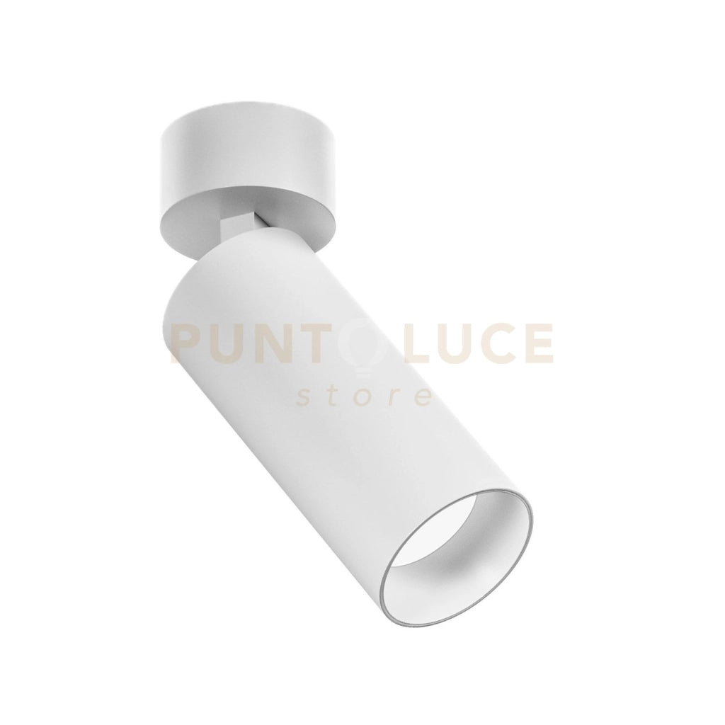 GFA1462C- SPOT FARETTO ORIENTABILE 1 LUCE ATTACCO LED 3000K 1051LM 12W BIANCO SATINATO D.5,5CM