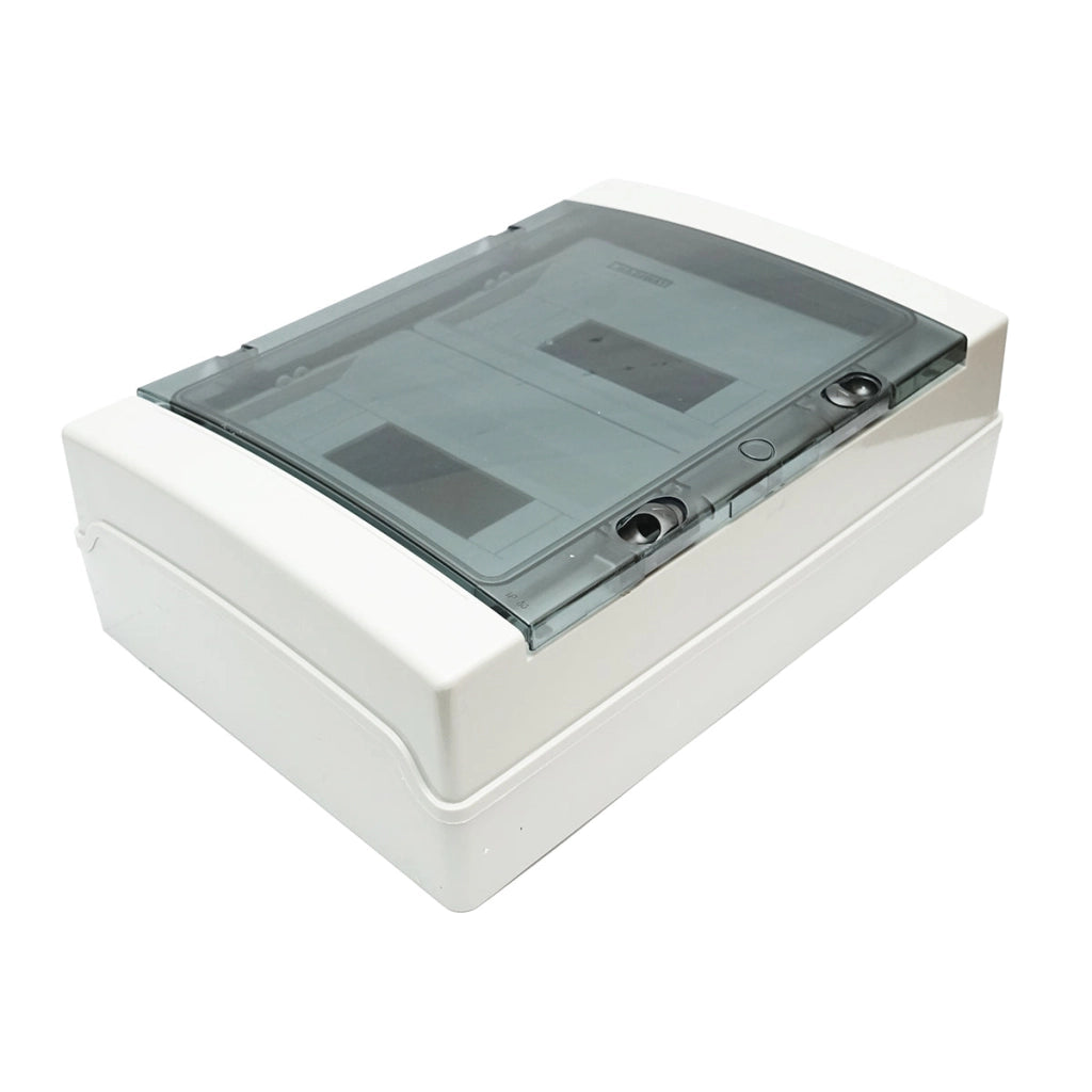 Pannello portafusibili da superficie 2 file, 24 moduli 420x298x138mm IP65 Breckner Germany