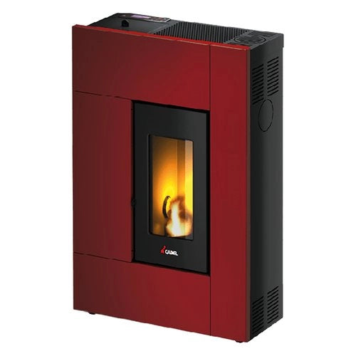 Stufa pellet cadel 7025107 spirit 5 t2 red