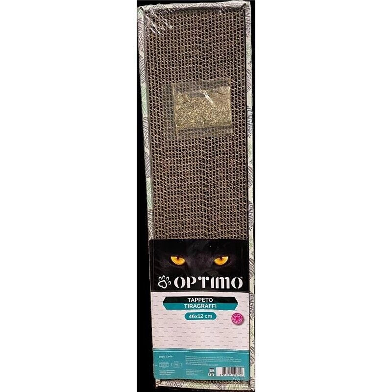 TAPPETO TIRAGRAFFI PER GATTI IN CARTONE ONDULATO 46 X 12 CM