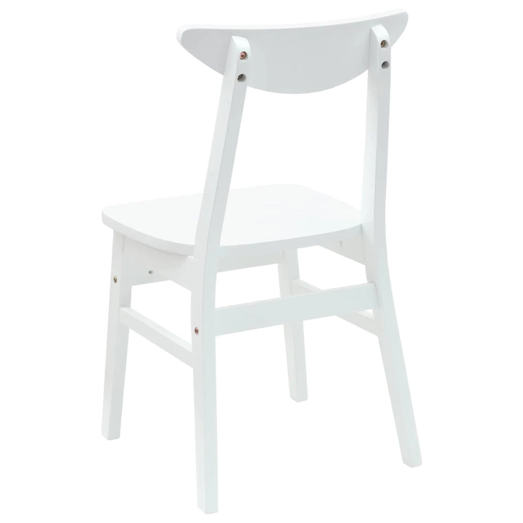 Sedie da pranzo 2 pcs Bianco 42 x 47.5 x 81 cm 42020435