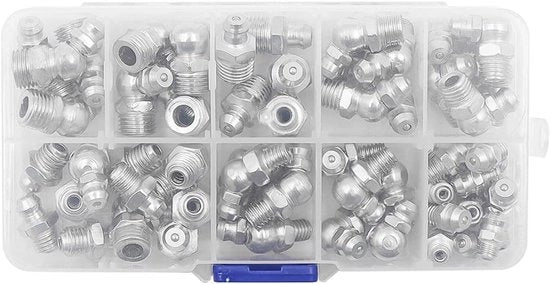 Kit di attacco per pompe a olio - Angoli 45° 90° - Dimensioni M6 M8 M10 - 60 pezzi