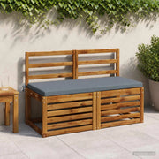 Cuscino per panchina SOEST 100% Poliestere Blu 110 x 50 x 5 cm 949264
