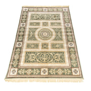 Tappeto RUBINE 350 Imperial VERDE cm.250x480 disegno classico persiano stile orientale tradizionale. Tappeto salotto, soggiorno, camera da letto, ingresso, corridoio.