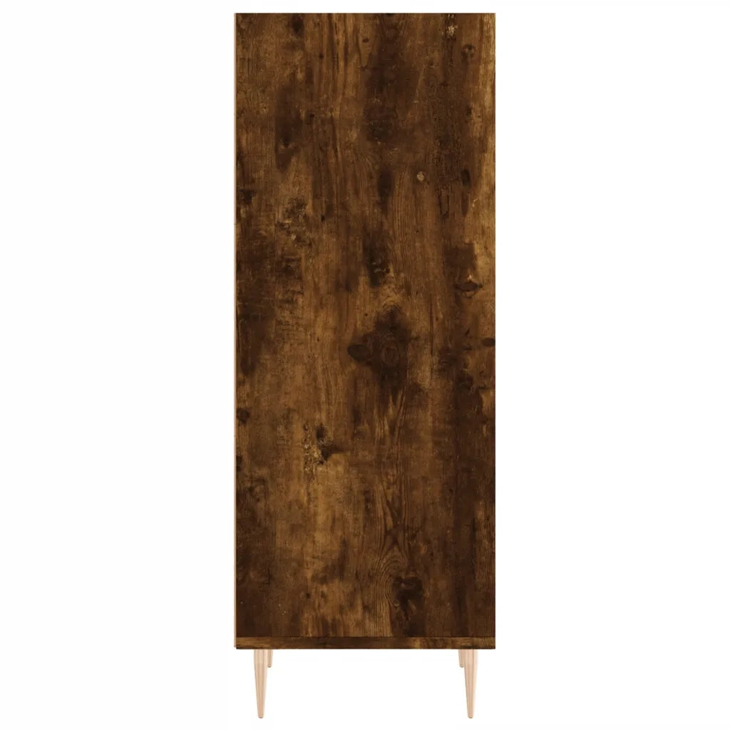 Credenza Rovere Fumo 34,5x32,5x90 cm in Legno Multistrato 828721