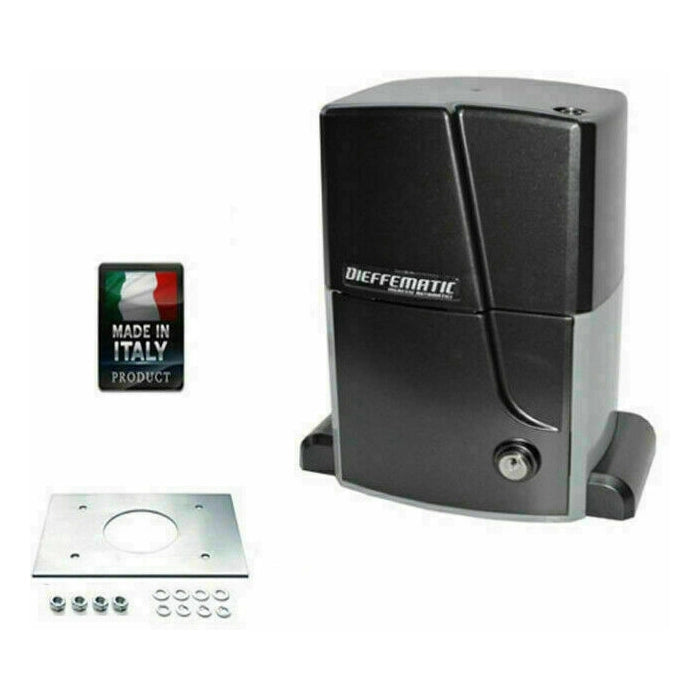 ATTUATORE MOTORE CANCELLO SCORREVOLE 2000 KG 230V BAGNO D'OLIO USO CONDOMINIALE