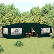 Gazebo Professionale con Pareti 4x9 m Verde 90 g/m² 48540