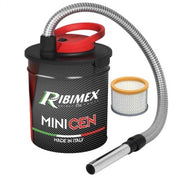 ASPIRACENERI BIDONE 10L CENERI FREDDE PELLET LEGNA 800W RIBIIMEX MINICEN - UNIVERSALE