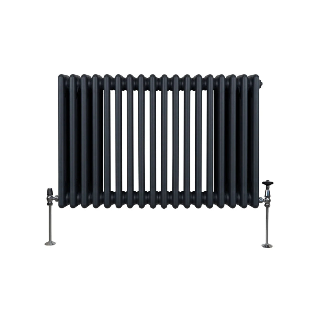 Termosifone Radiatore a 3 colonne per riscaldamento centralizzato Grigio Antracite 60x83cm