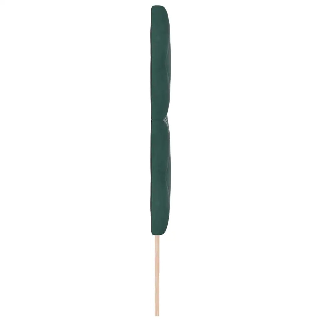 Testiera Verde Scuro 200 cm Velluto 3337961