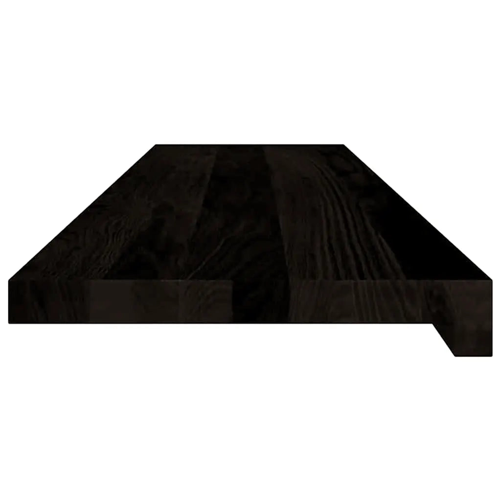vidaXL Gradini 12 pz Marrone Scuro 100x30x2 cm Legno Massello Rovere
