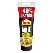 12pz adesivo millechiodi 'original' gr. 250 + 40% gratis - colore bianco cod:ferx.9000619nlm