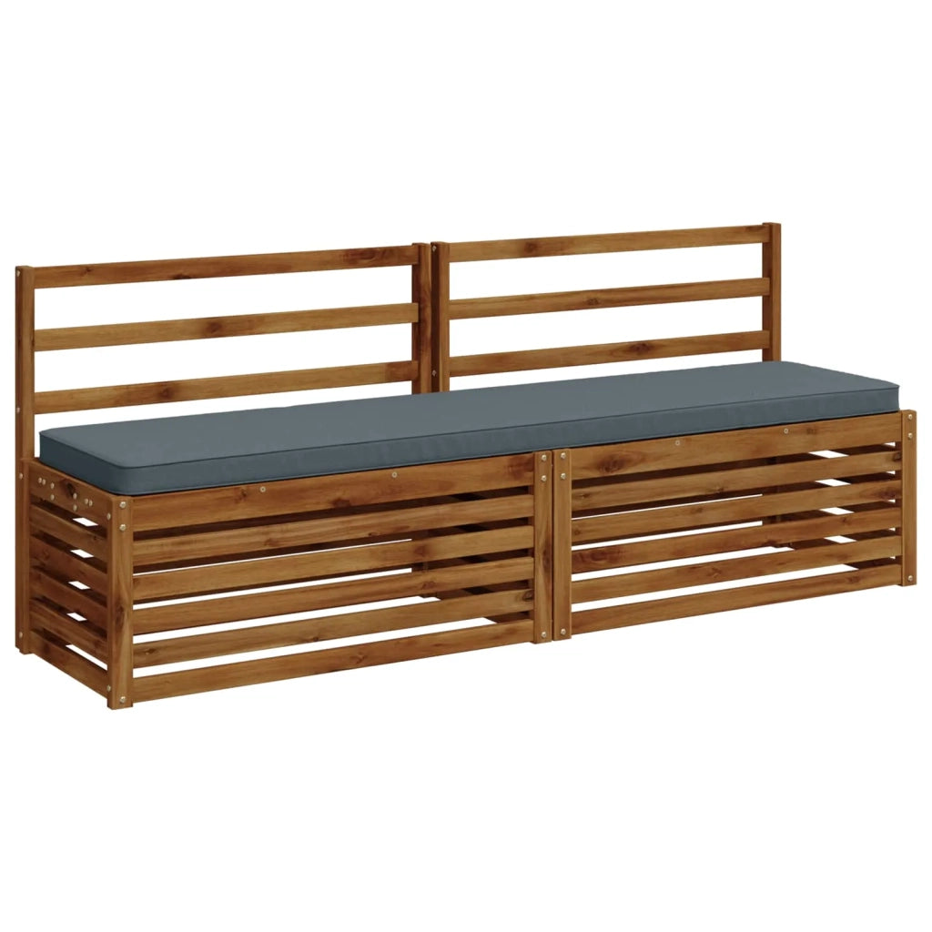 Cuscino per Panchina a 1 Pezzo VUGHT 100% Poliestere Blu 951584